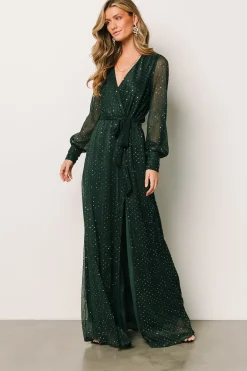 Outlet Baltic Born Abigail Sparkle Gown | Emerald
