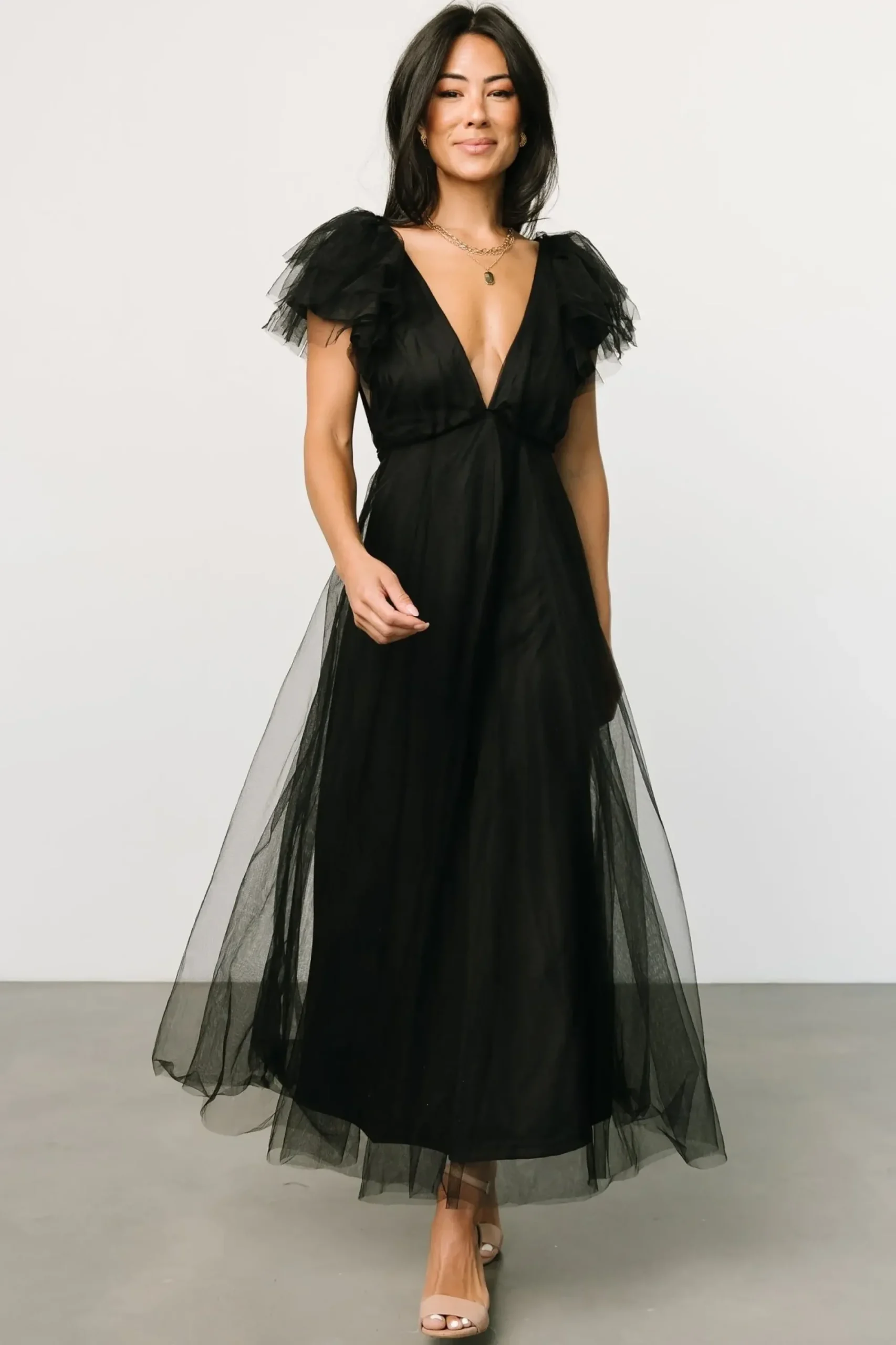 New Baltic Born Annabella Tulle Dress | Black