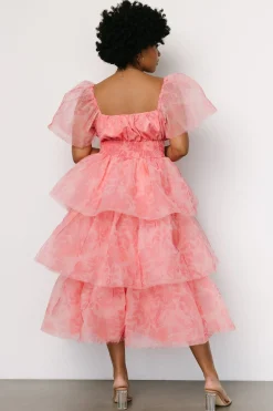 Best Baltic Born Antoinette Tulle Tiered Dress | Rose Floral