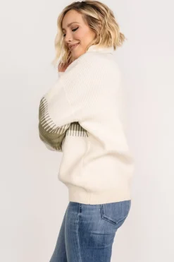 Fashion Baltic Born Antonov Turtle Neck Sweater | Sage + Cream