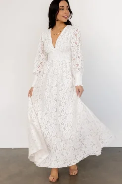 Fashion Baltic Born Aphrodite Lace Maxi Dress | Off White