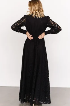 Sale Baltic Born Aphrodite Lace Maxi Dress | Black
