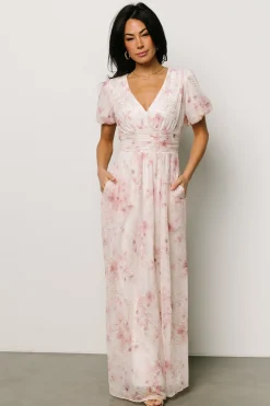 Fashion Baltic Born Ardley Maxi Dress | Mauve Floral