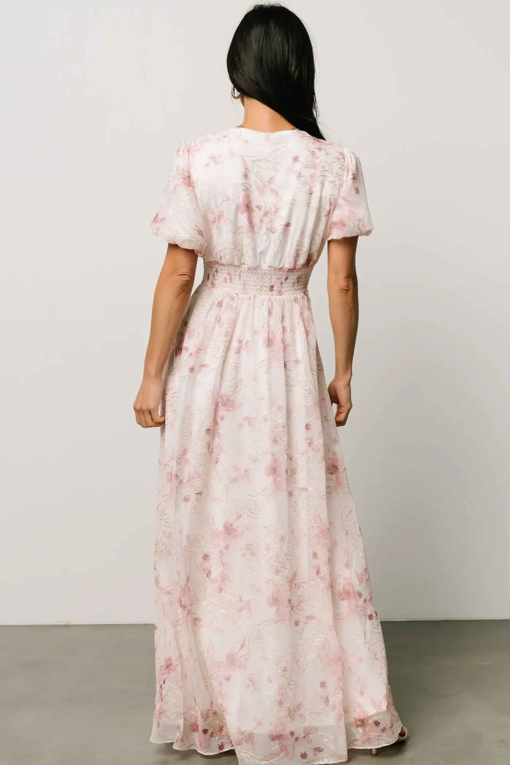 Fashion Baltic Born Ardley Maxi Dress | Mauve Floral
