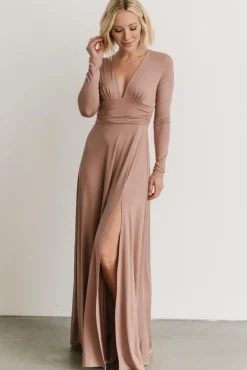New Baltic Born Arianna Maxi Dress | Dusty Mauve