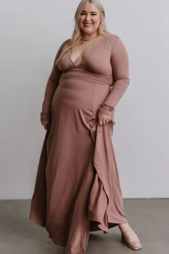 New Baltic Born Arianna Maxi Dress | Dusty Mauve