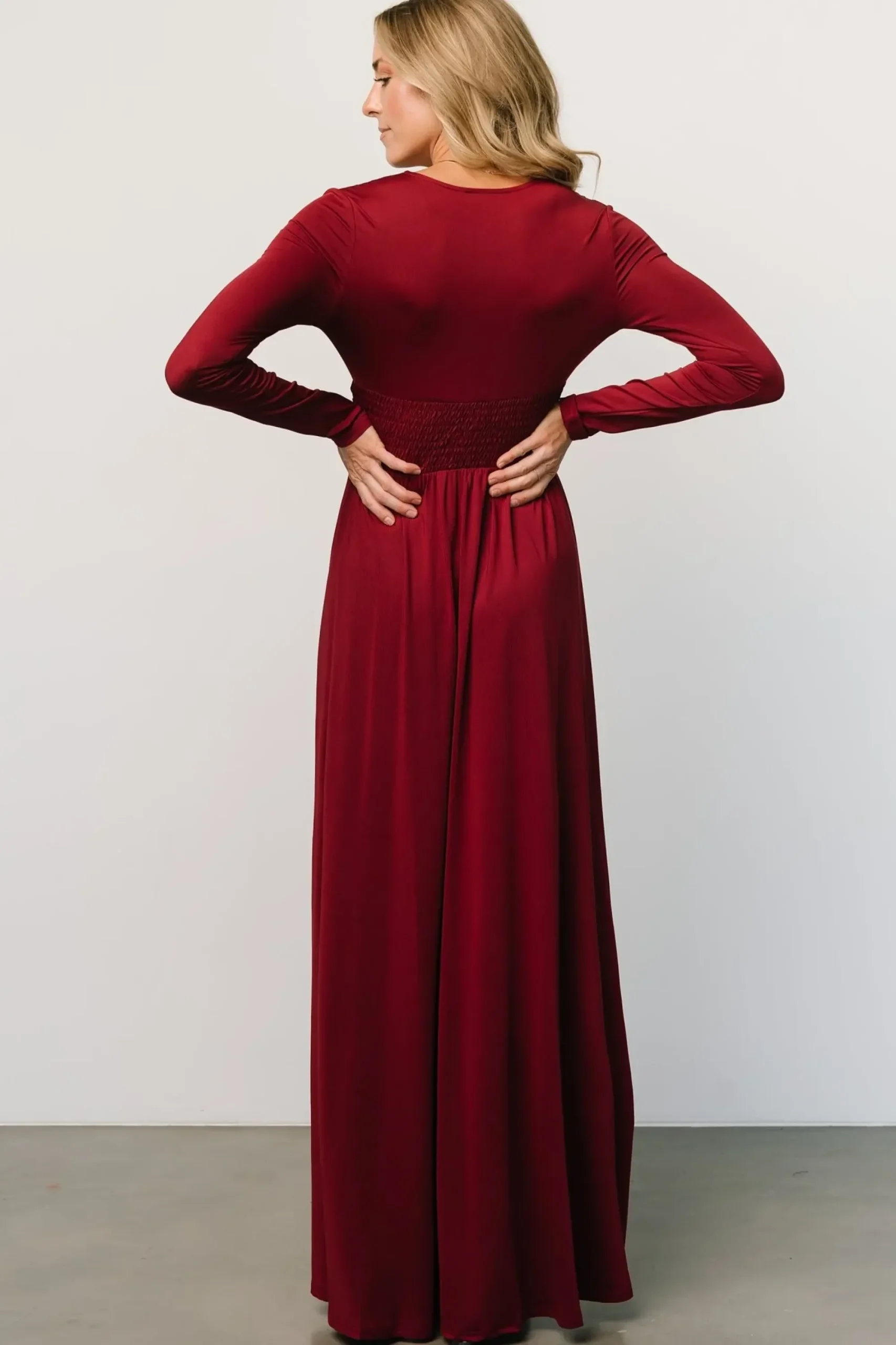 Clearance Baltic Born Arianna Maxi Dress | Wine