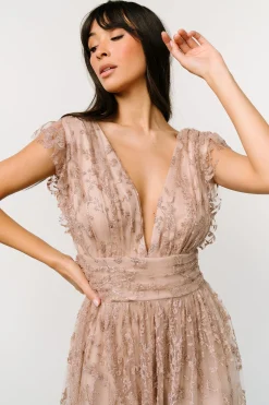 Discount Baltic Born Arlene Shimmer Gown | Nude Rose