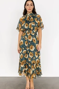 Best Baltic Born Ashton Maxi Dress | Topaz + Gold Floral