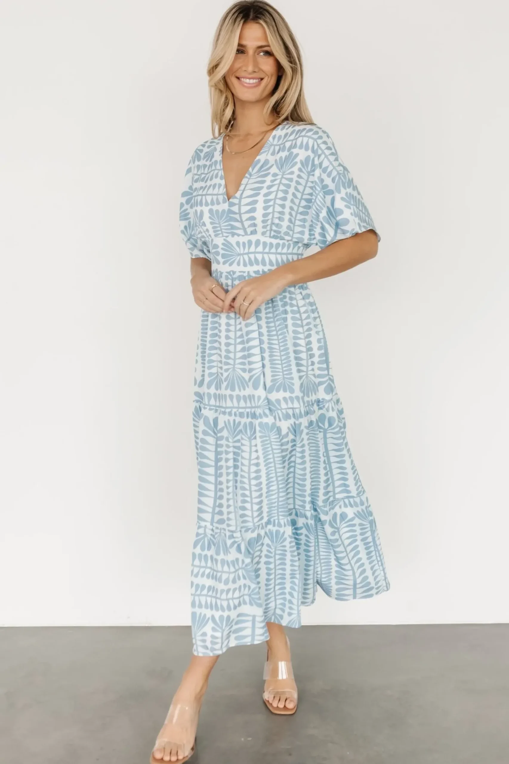 Sale Baltic Born Austin Kimono Dress | Blue Print