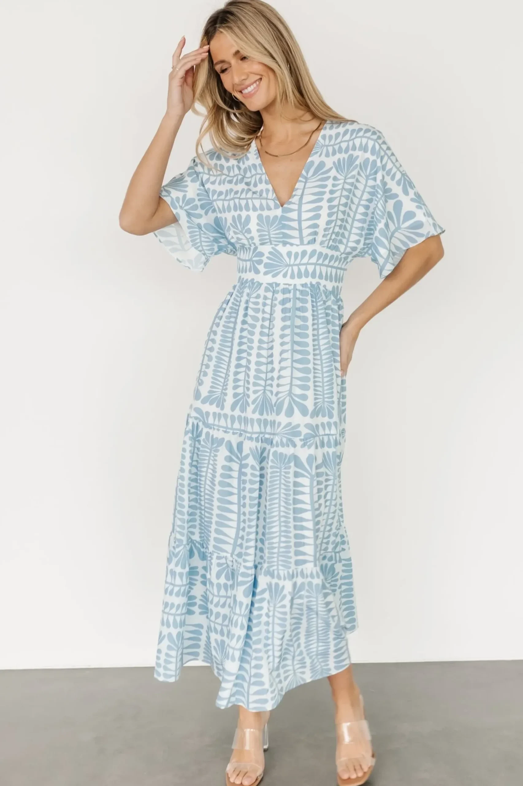 Sale Baltic Born Austin Kimono Dress | Blue Print