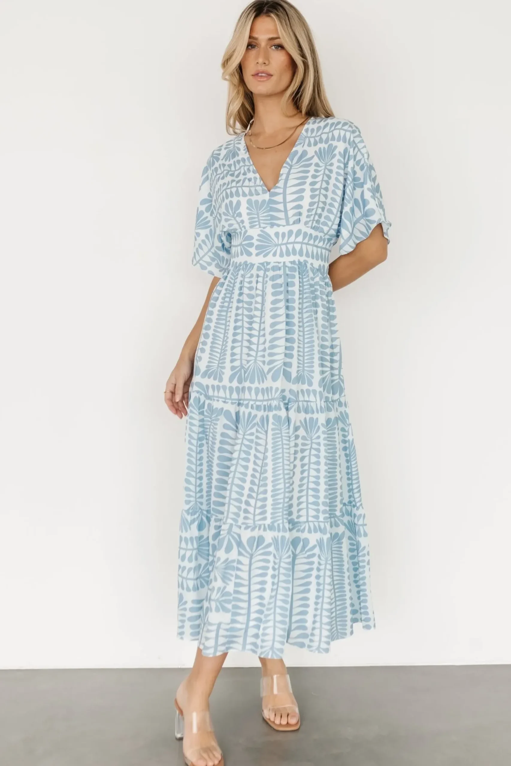 Sale Baltic Born Austin Kimono Dress | Blue Print