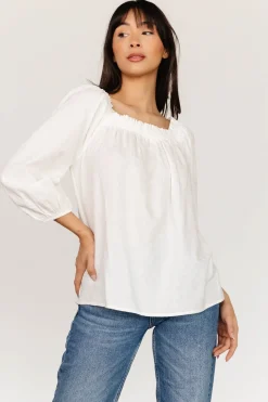 Fashion Baltic Born Aya Woven Top | Off White