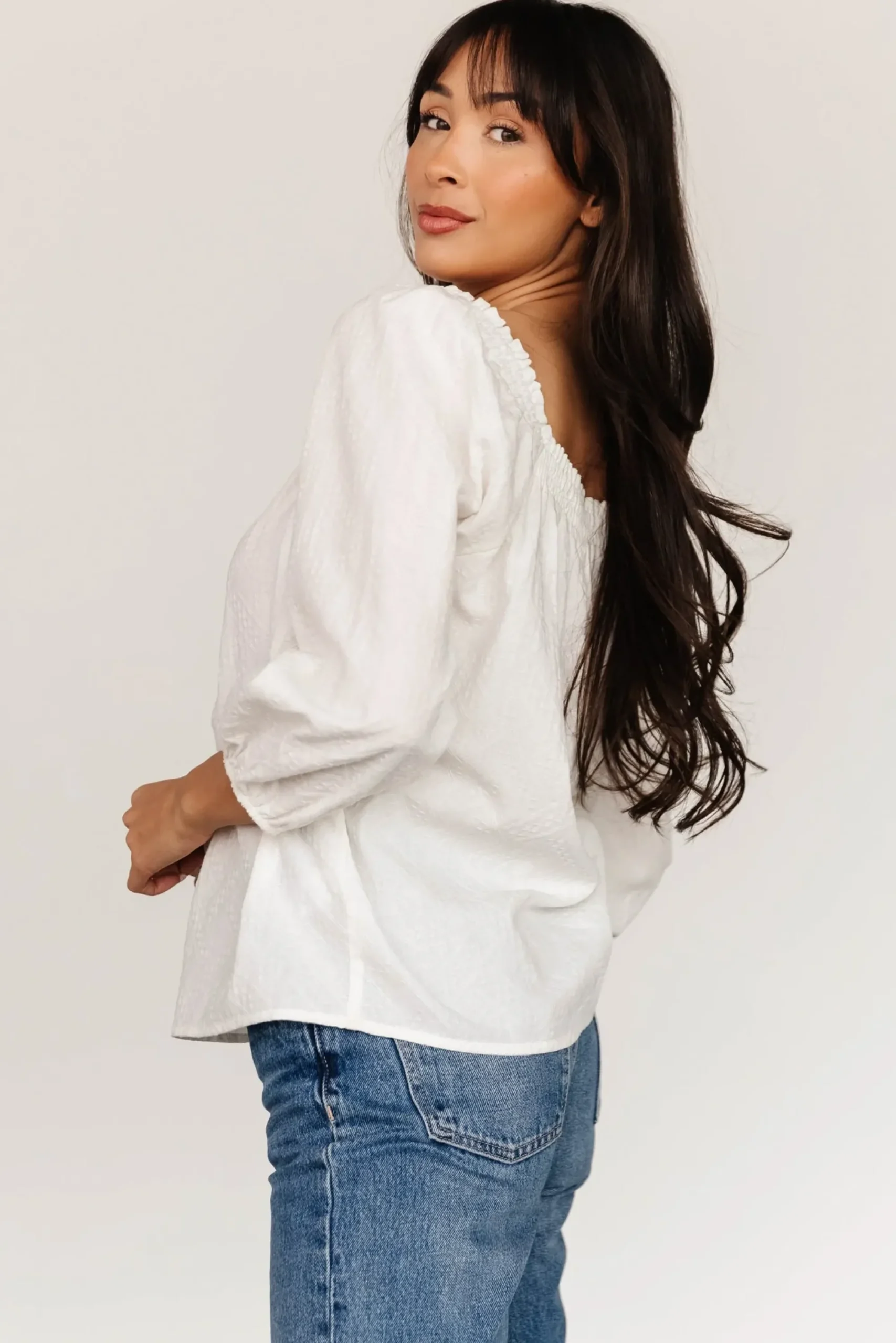 Fashion Baltic Born Aya Woven Top | Off White