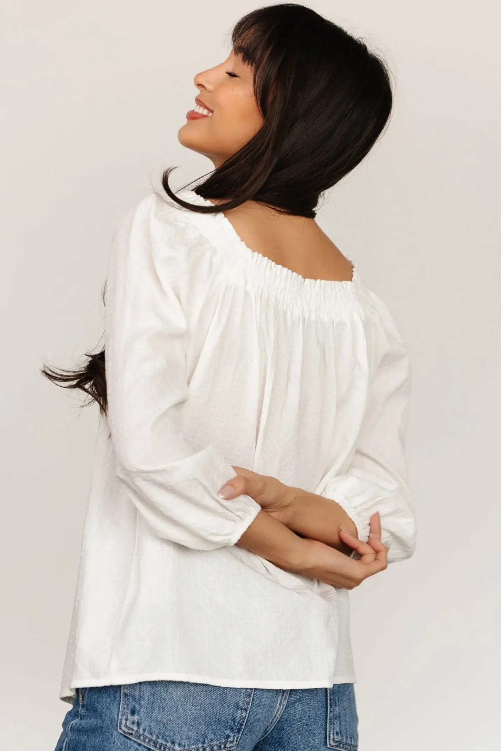 Fashion Baltic Born Aya Woven Top | Off White