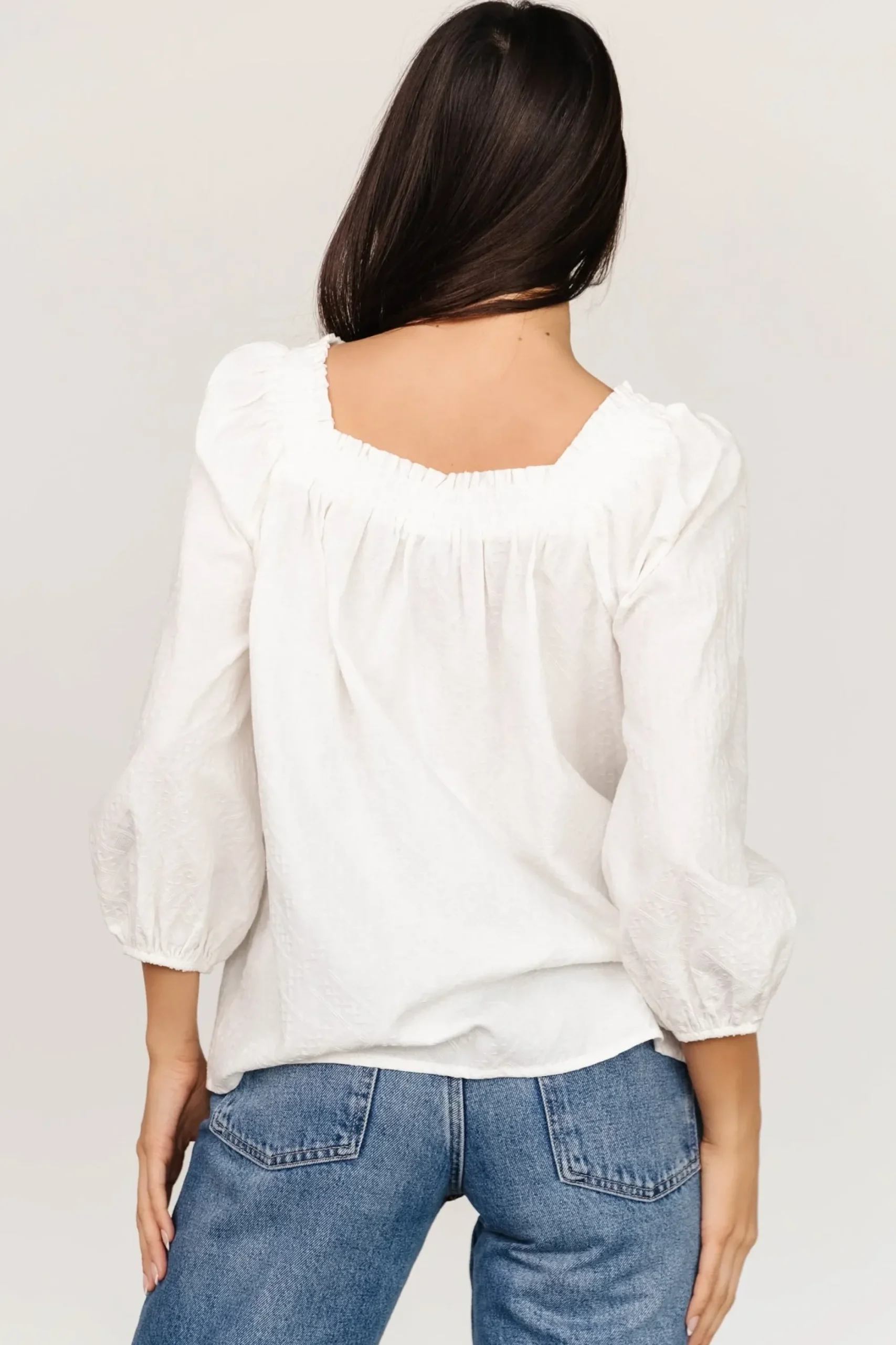 Fashion Baltic Born Aya Woven Top | Off White