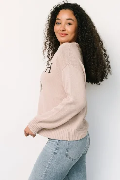 New Baltic Born Beach Bum Knit Sweater Top | Sand