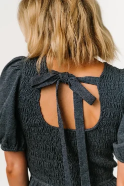 Online Baltic Born Beaumont Romper | Dark Heather Blue