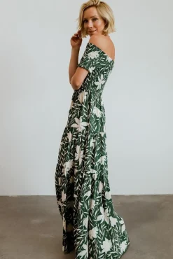 Discount Baltic Born Becca Smocked Maxi Dress | Green