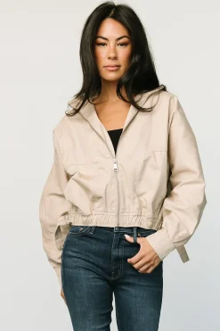 Clearance Baltic Born Beckett Bomber Jacket | Tan