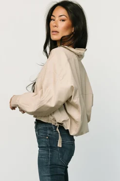 Clearance Baltic Born Beckett Bomber Jacket | Tan