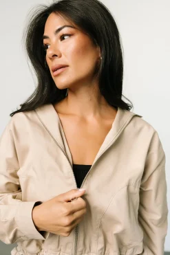 Clearance Baltic Born Beckett Bomber Jacket | Tan