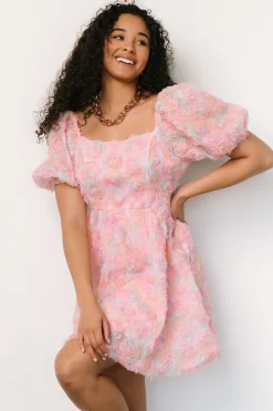 Online Baltic Born Bette Mini Dress | Pink Floral