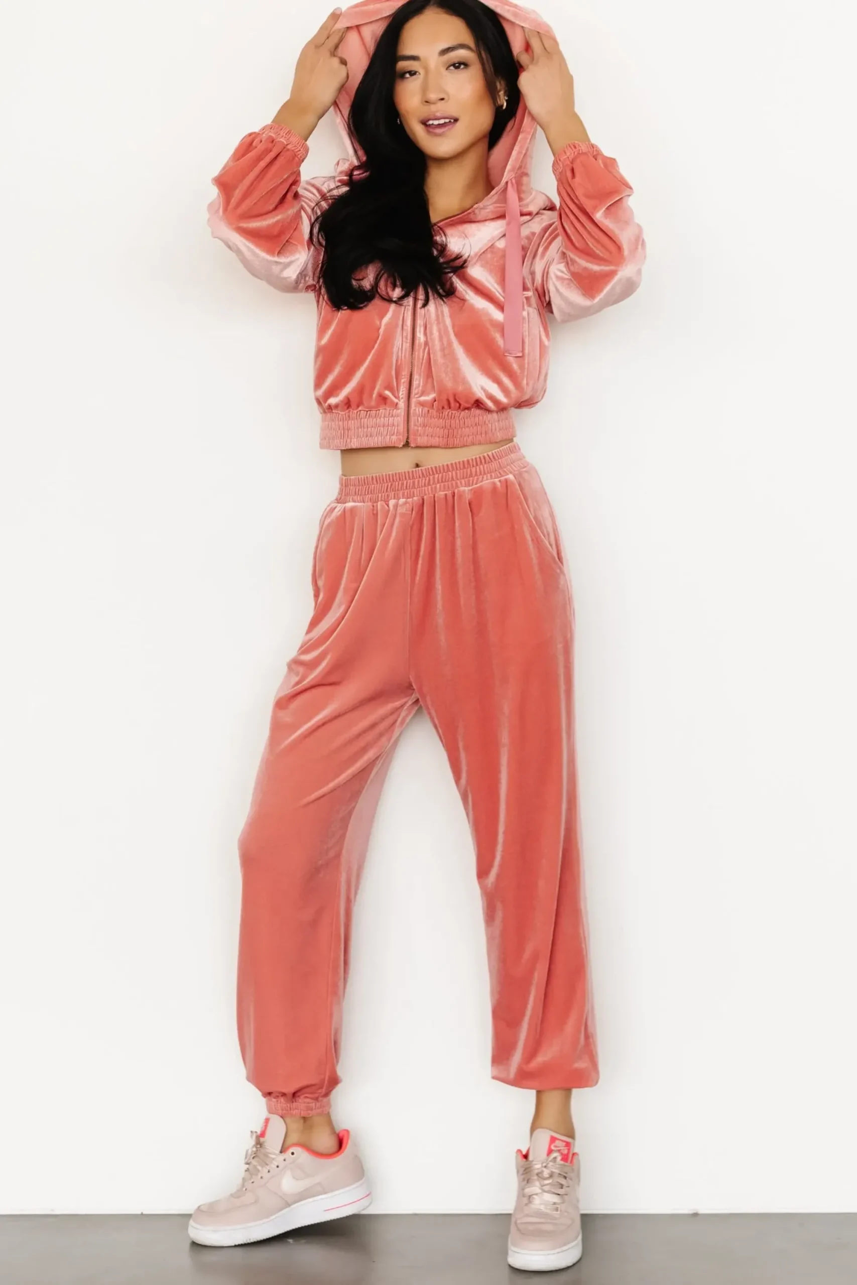 Best Baltic Born Bewitched Velvet Jogger Pants | Pink