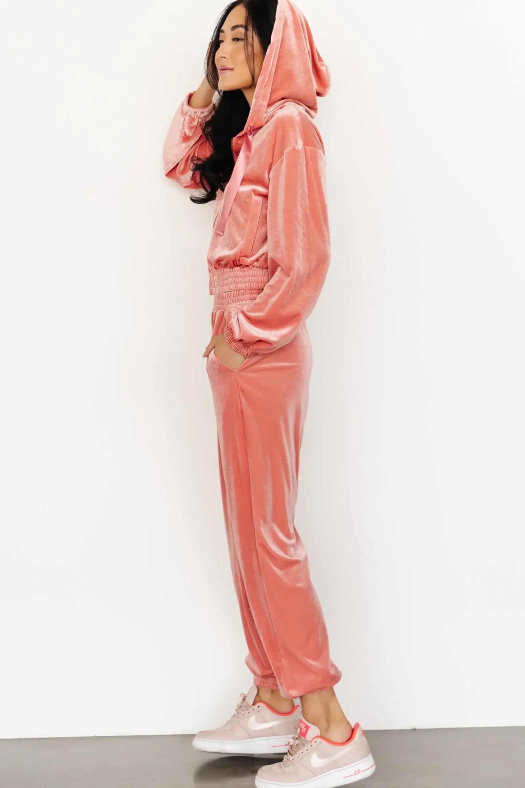 Best Baltic Born Bewitched Velvet Jogger Pants | Pink