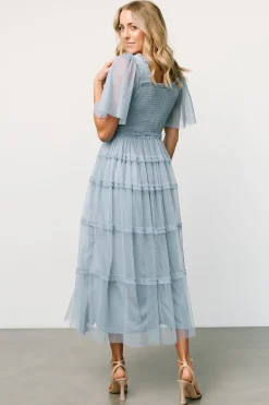 New Baltic Born Bexley Tulle Dress | Dusty Blue
