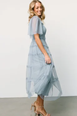 New Baltic Born Bexley Tulle Dress | Dusty Blue