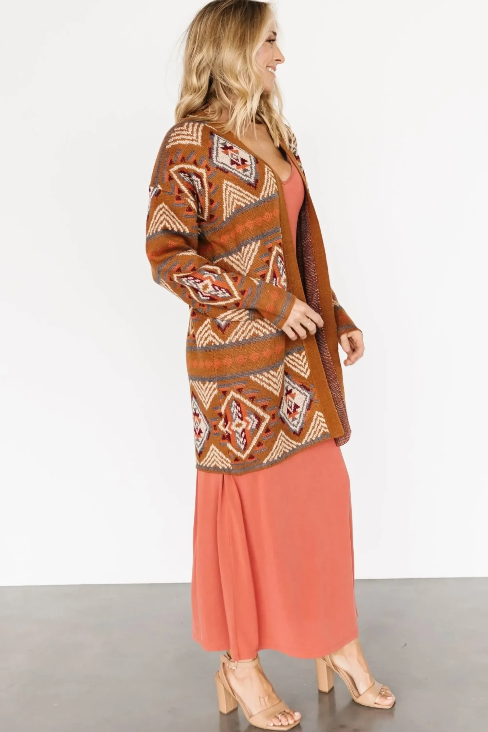 Clearance Baltic Born Billings Knit Cardigan | Spice Multi