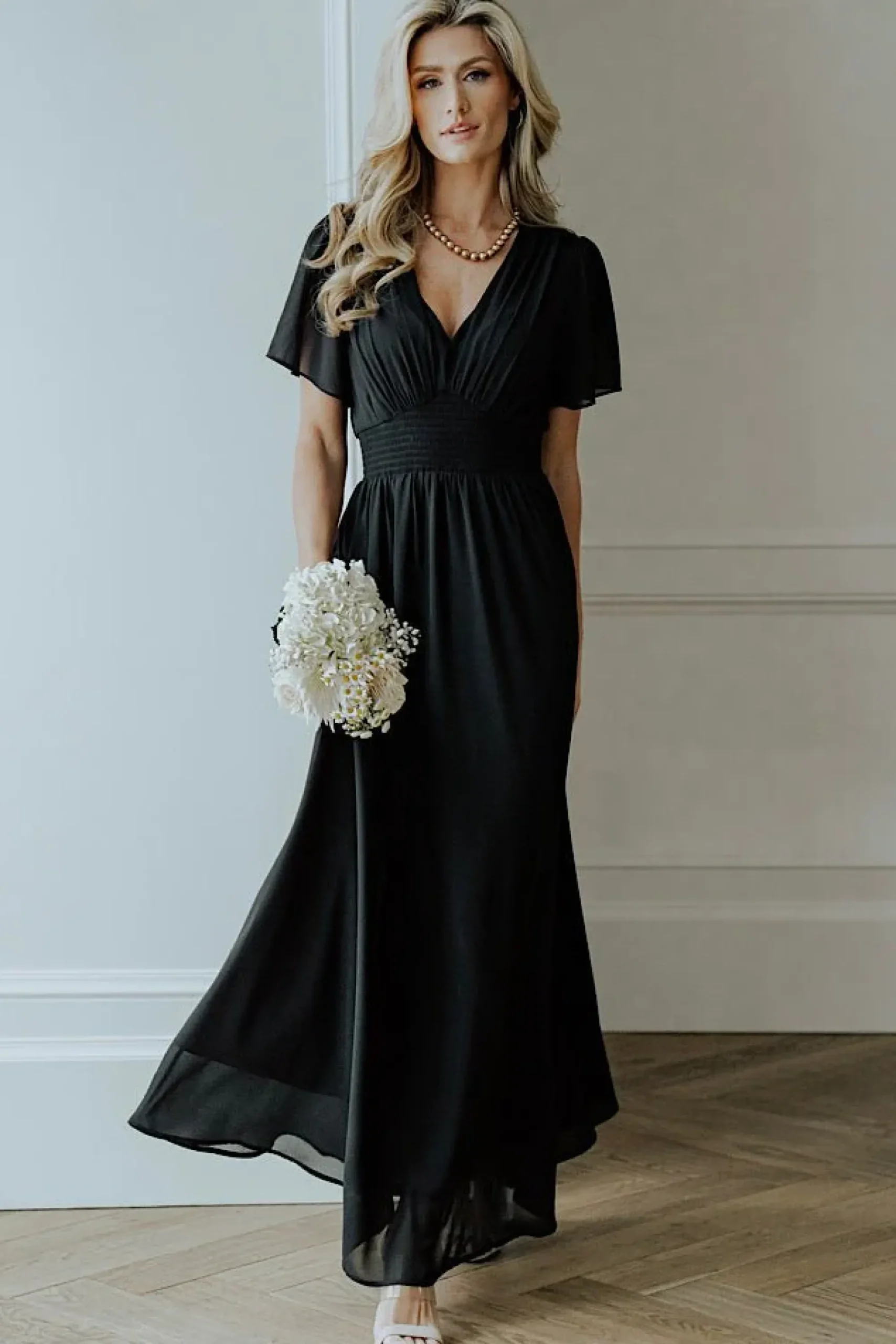 Discount Baltic Born Birdie Maxi Dress | Black