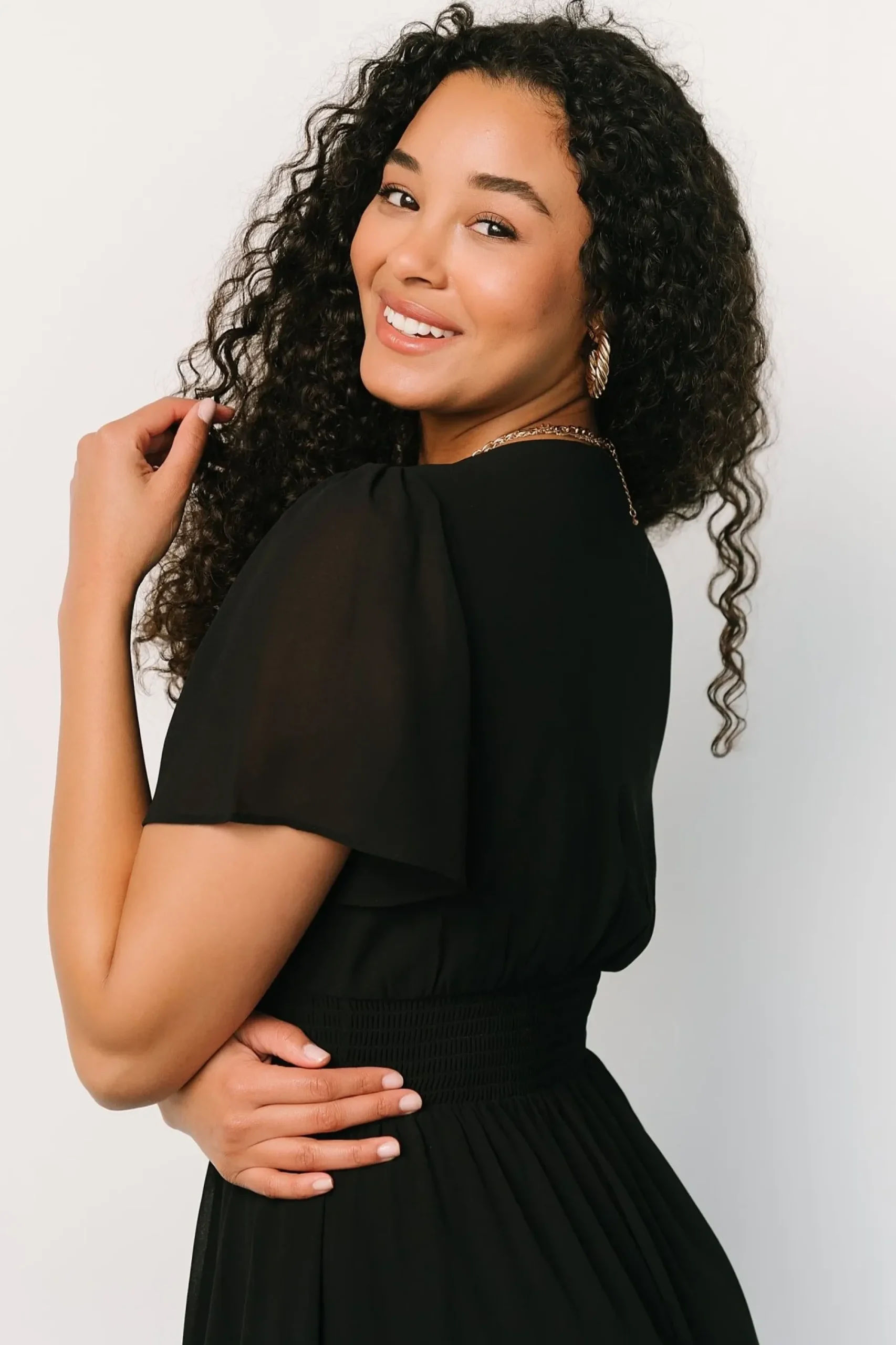 Discount Baltic Born Birdie Maxi Dress | Black