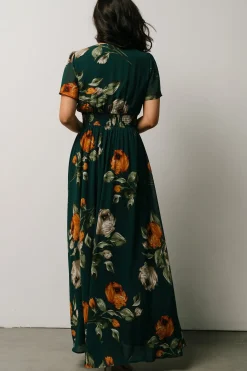 Discount Baltic Born Birdie Maxi Dress | Deep Topaz Floral