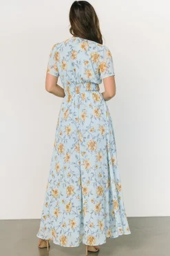 Best Baltic Born Birdie Maxi Dress | Light Blue Floral