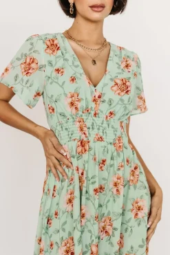 Outlet Baltic Born Birdie Maxi Dress | Sage Multi