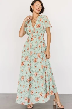 Outlet Baltic Born Birdie Maxi Dress | Sage Multi