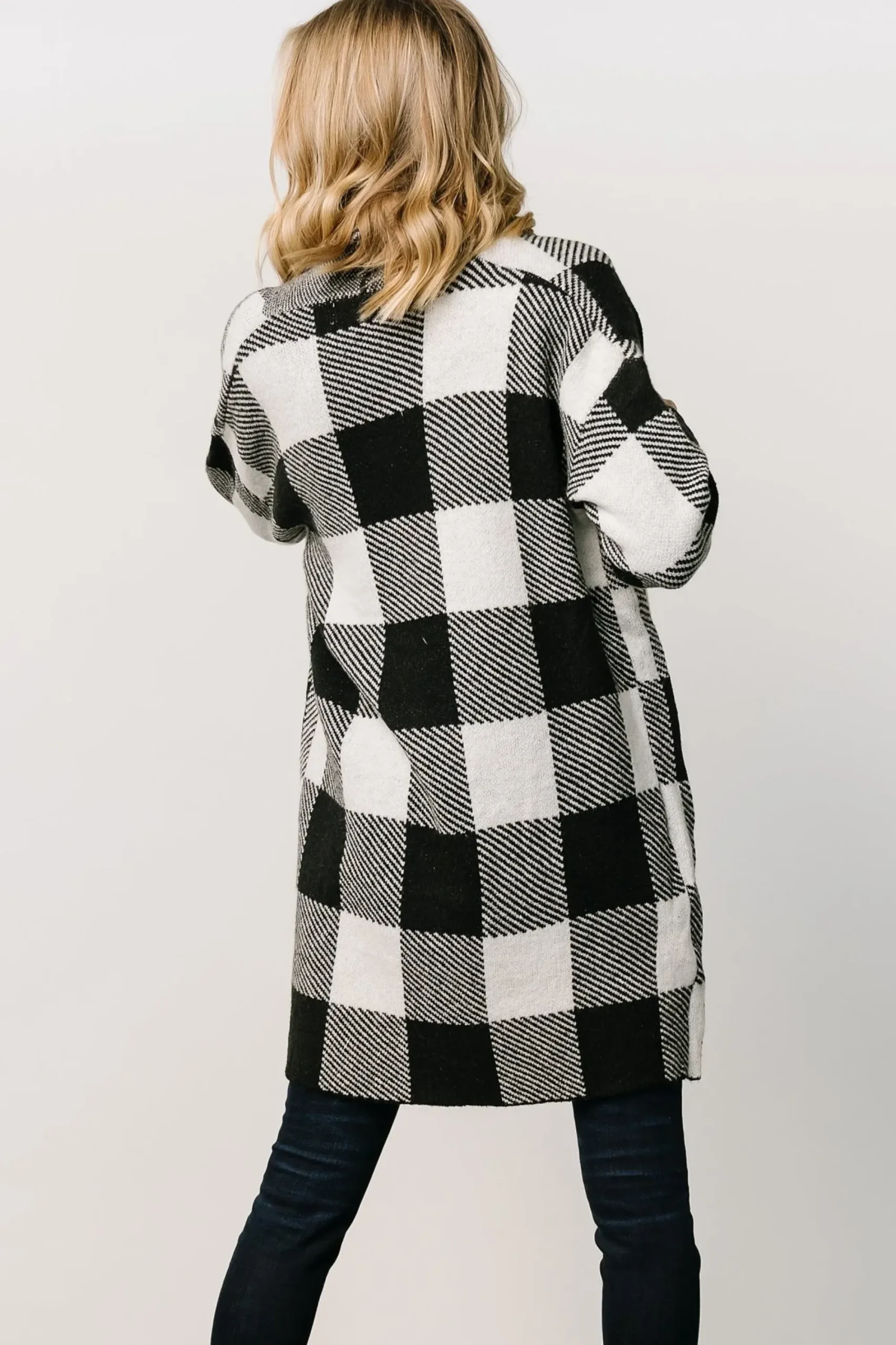 Best Baltic Born Bowen Gingham Cardigan | Black