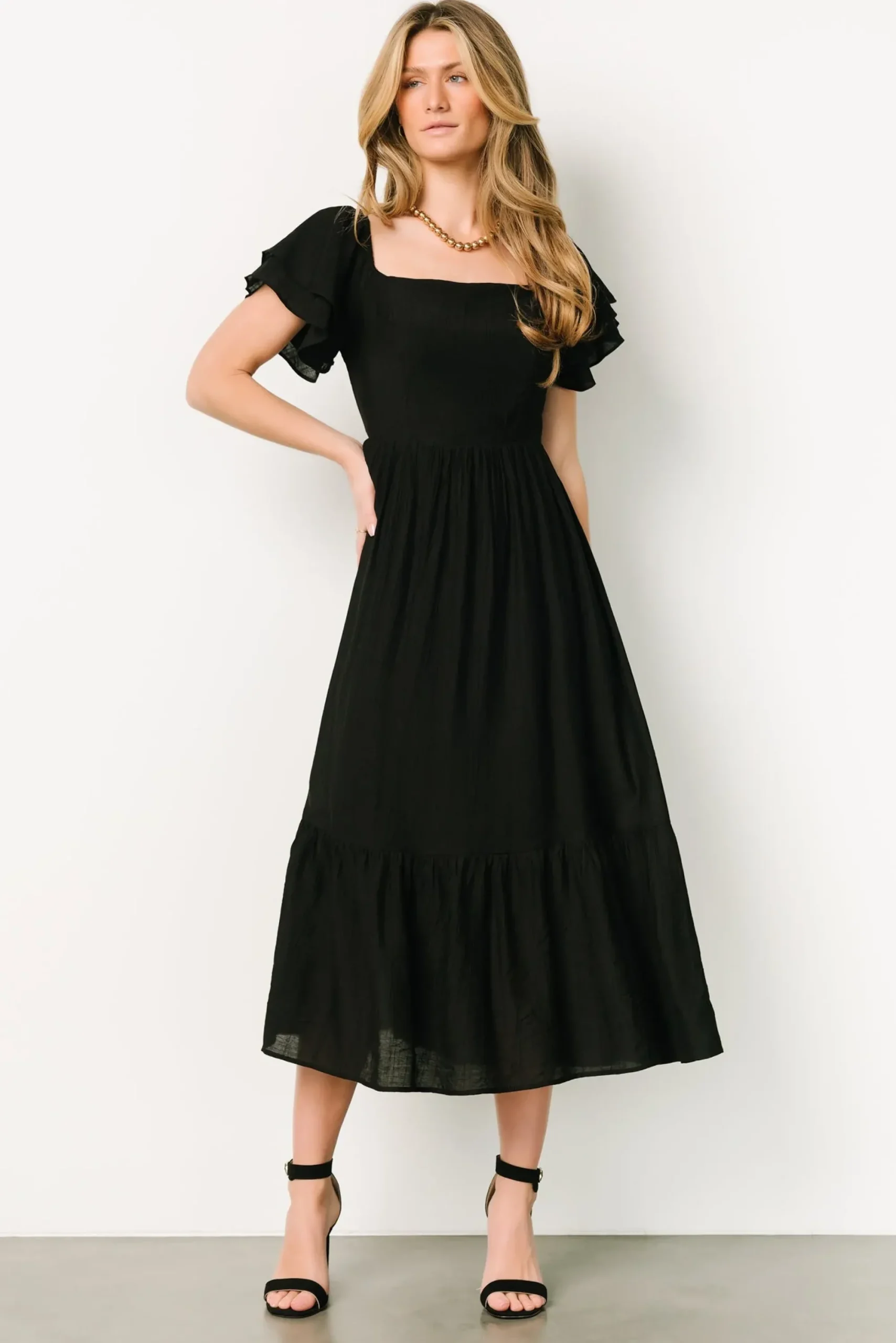 Best Baltic Born Buttercup Midi Dress | Black