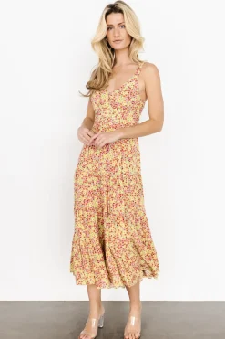 Discount Baltic Born Campbell Tie Back Dress | Multi Floral