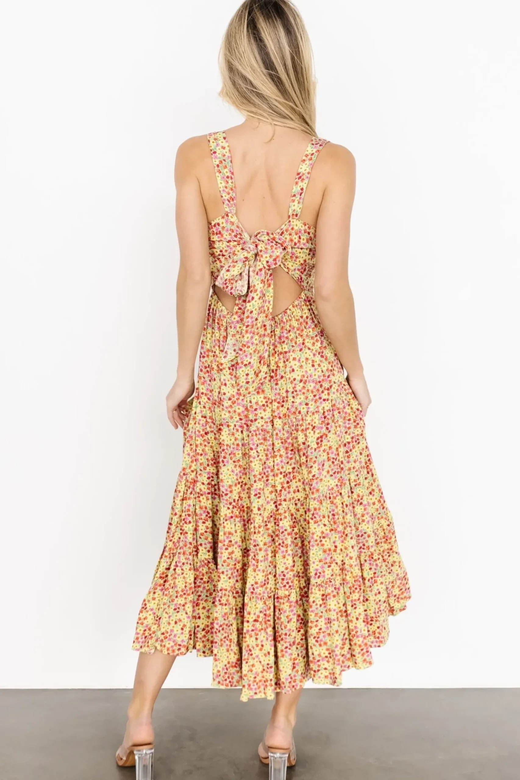 Discount Baltic Born Campbell Tie Back Dress | Multi Floral