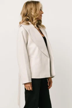 Outlet Baltic Born Cartwright Belted Jacket | Light Beige