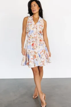 Online Baltic Born Cassis Short Dress | Multi Print