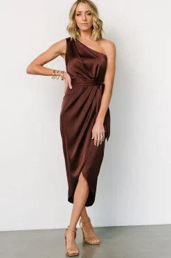 Online Baltic Born Celia One Shoulder Midi Dress | Clove