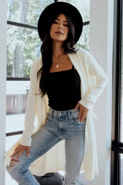 New Baltic Born Central Park Cardigan | Ivory