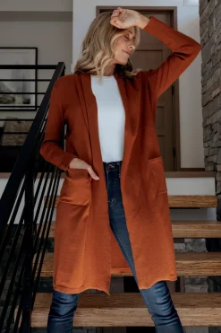 Discount Baltic Born Central Park Cardigan | Rust