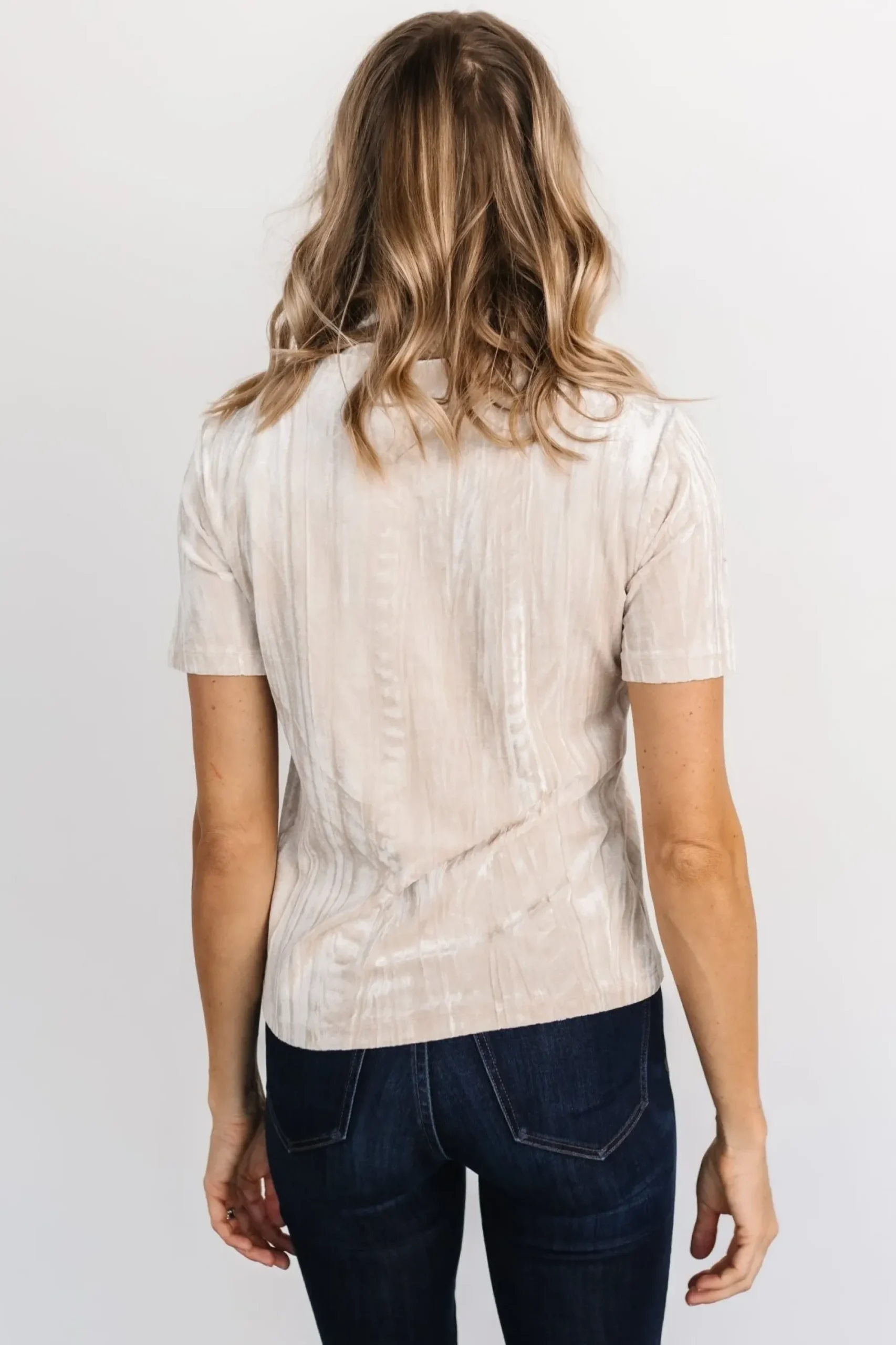 Best Baltic Born Chicago Velvet Top | Champagne