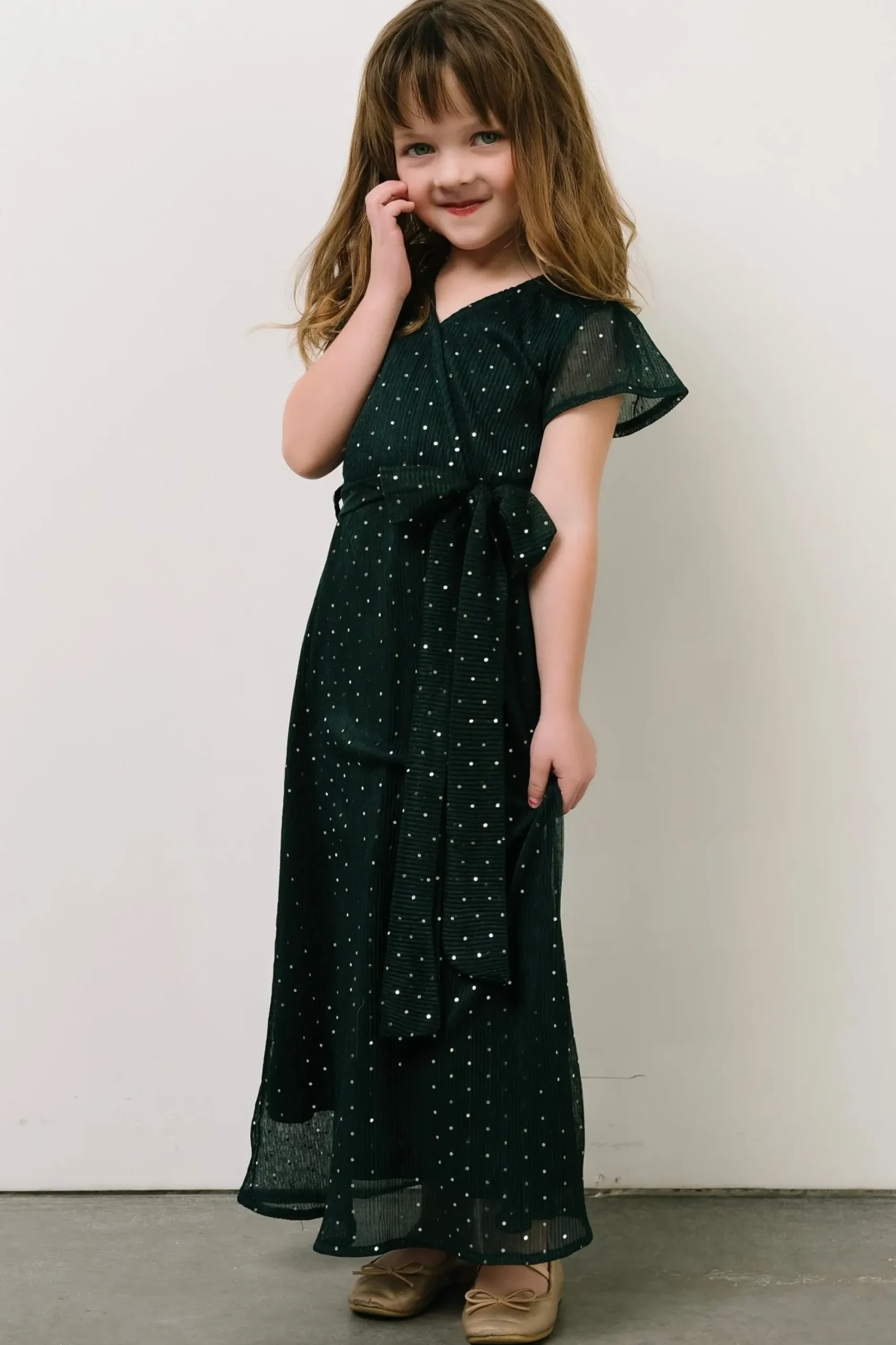 Discount Baltic Born Child Grace Sparkle Gown | Champagne