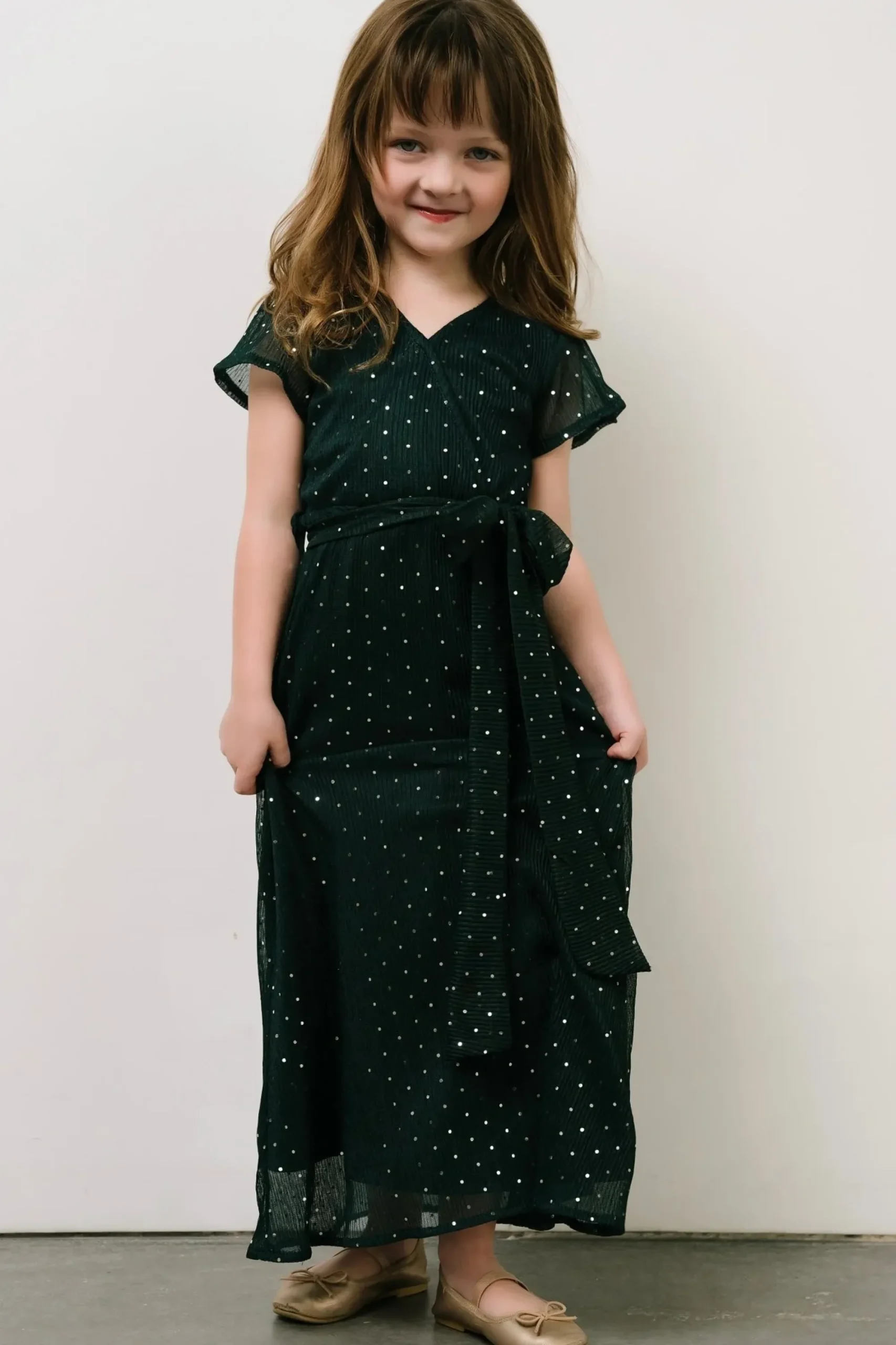 Online Baltic Born Child Grace Sparkle Gown | Emerald